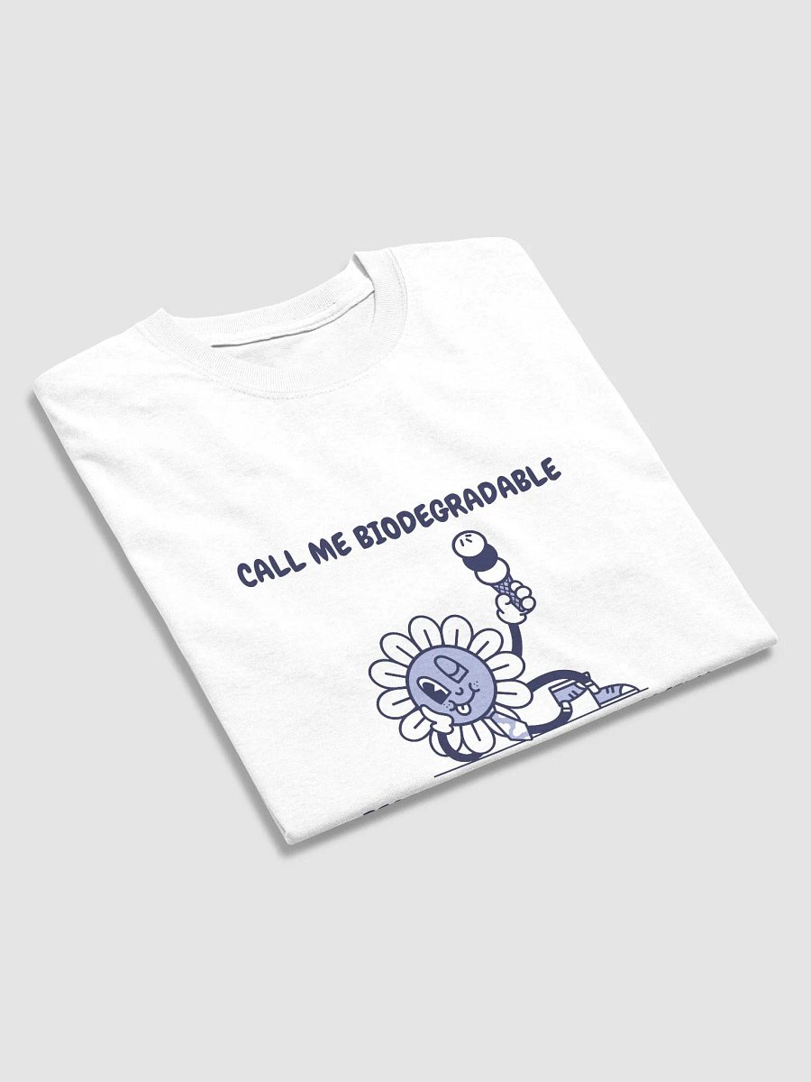 CALL ME BIODEGRADABLE TEE product image (3)