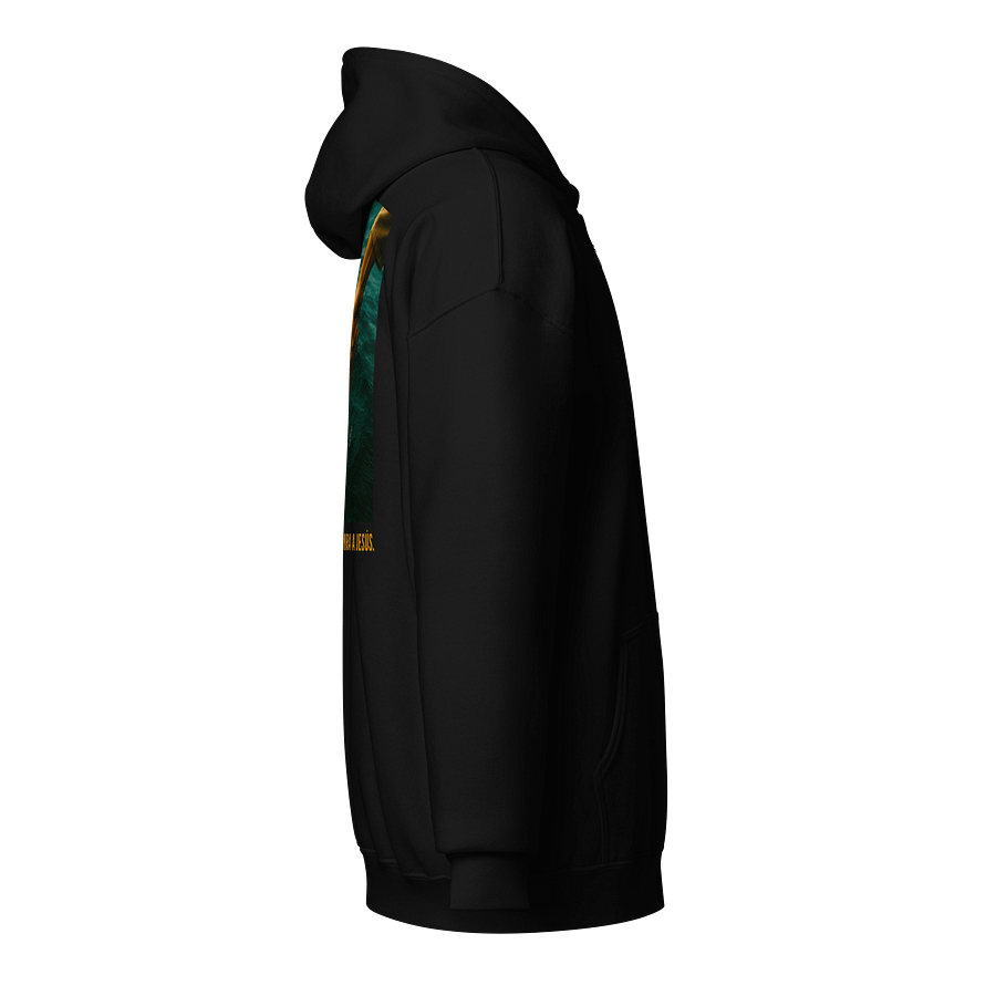 Sudadera Unisex con Capucha y Cremallera | Confía, no mires la tormenta product image (4)