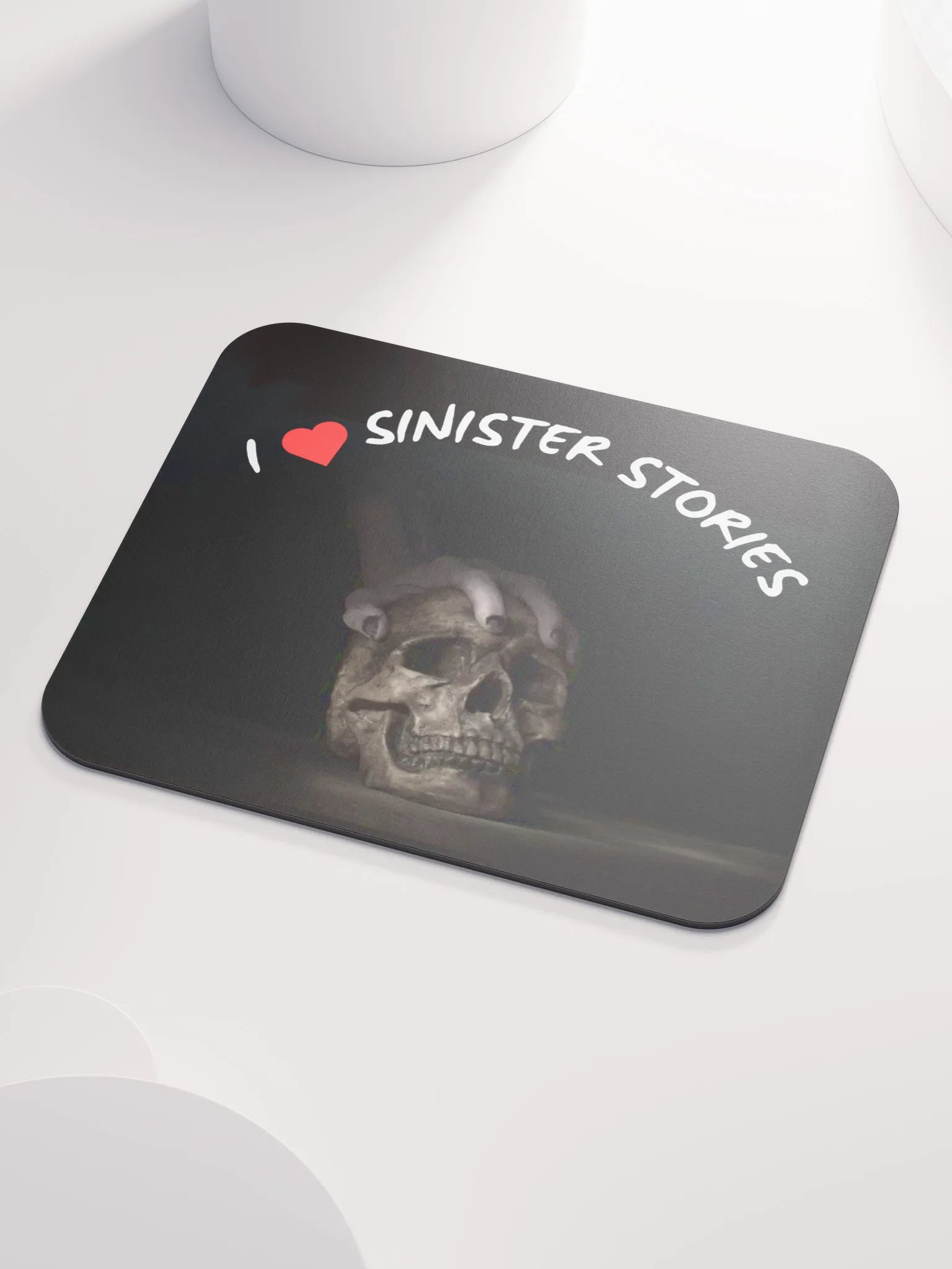 I ❤ Sinister Stories Mouse Pad – Dark Love for the Fearless product image (3)