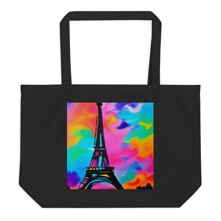 Eiffel Paris - Black Tote Bag product image (1)