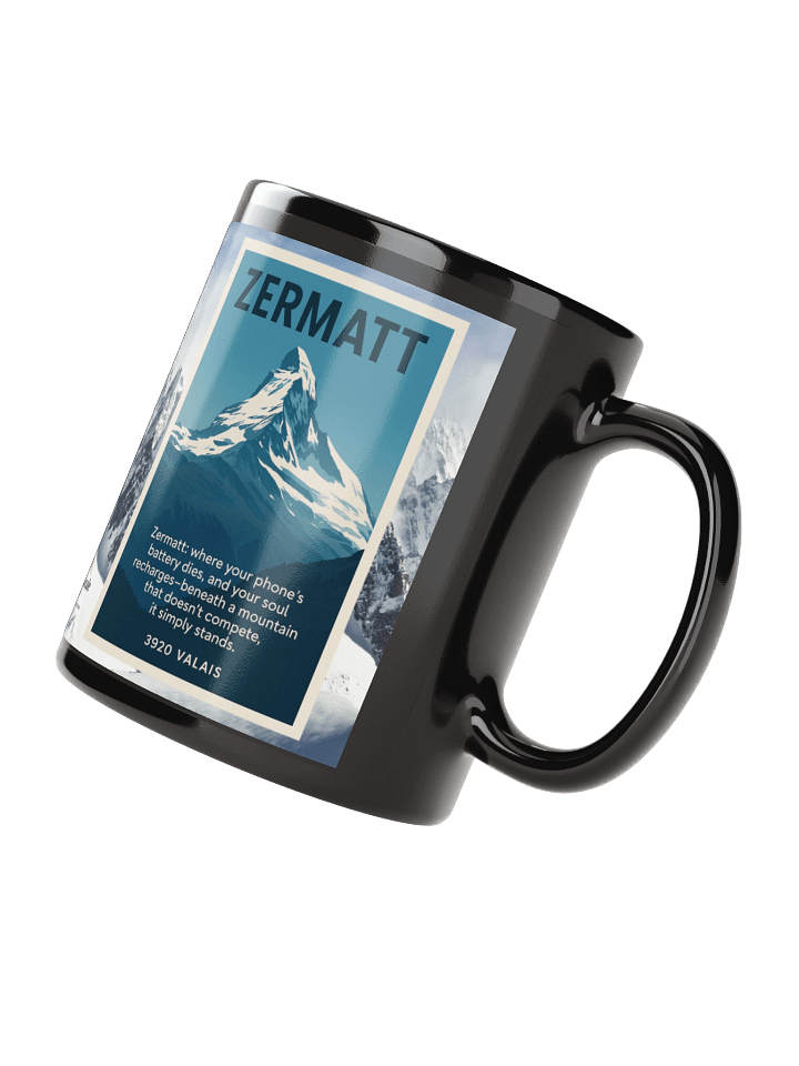 🇨🇭 Zermatt Mug — The Peak of Every Morning product image (2)