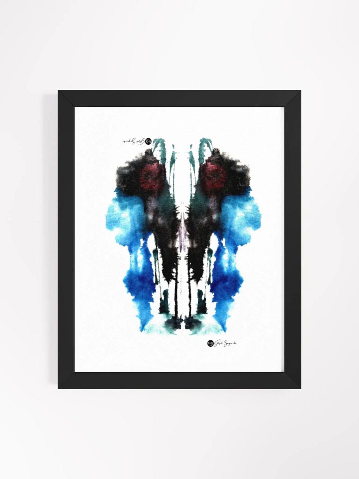 Inkblot no.5 | Framed Print | 11 x 16 product image (1)