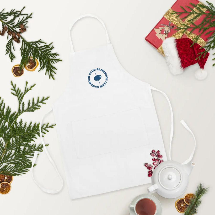Club Sandwich Club Embroidered Apron product image (7)