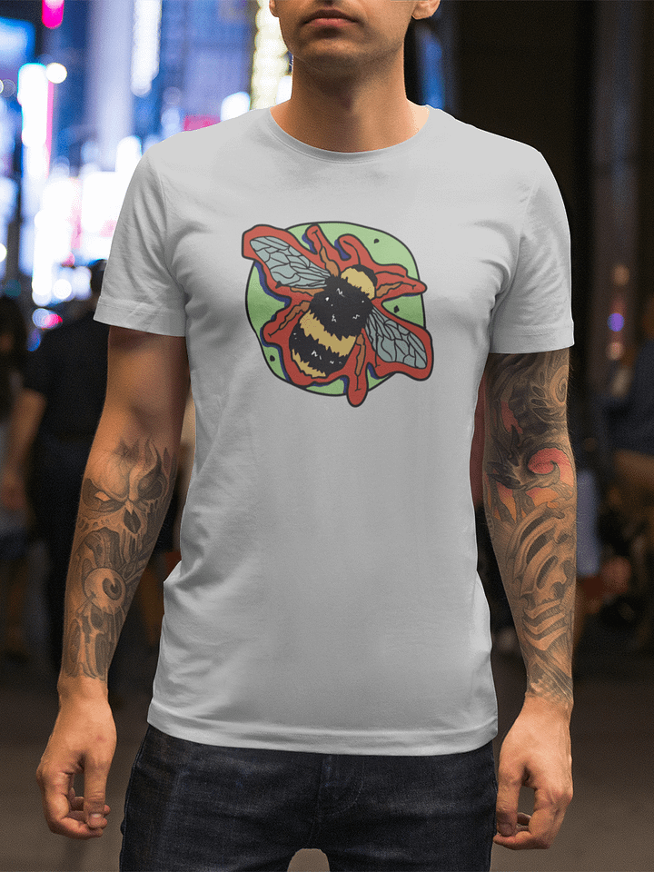 Vaporbee 100% recycled unisex t-shirt product image (1)