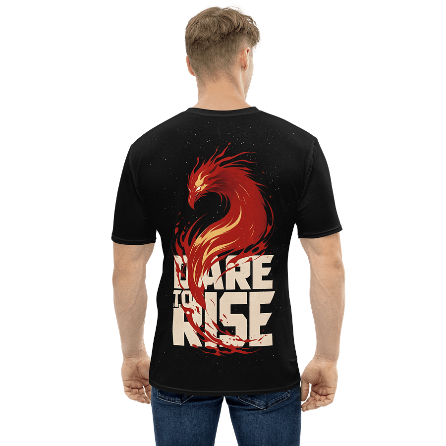 Dare To Rise - Men's Tee - Back Print product image (1)