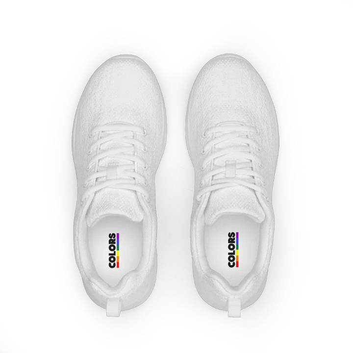 Women's White Sneakers Lace-up Sports Shoes product image (1)