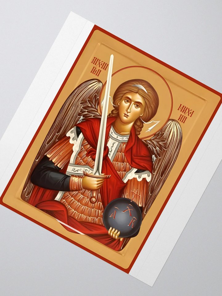 St. Michael the archangel sticker product image (4)