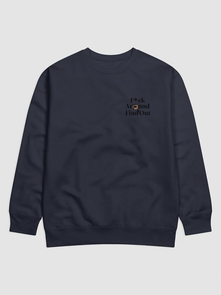 Eye-Catching 'F*ck Around Find Out' Sweatshirt product image (3)