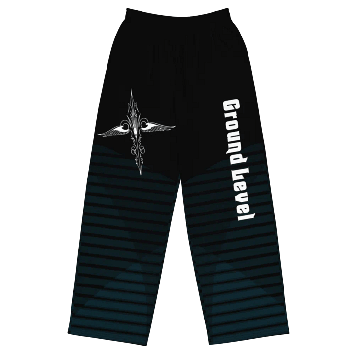 Blk With White 803 Wide Leg Pants product image (2)