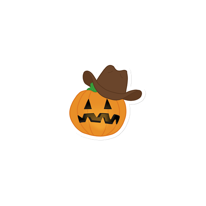 Halloween '25 Pumpkin Cowboy Magnet product image (1)