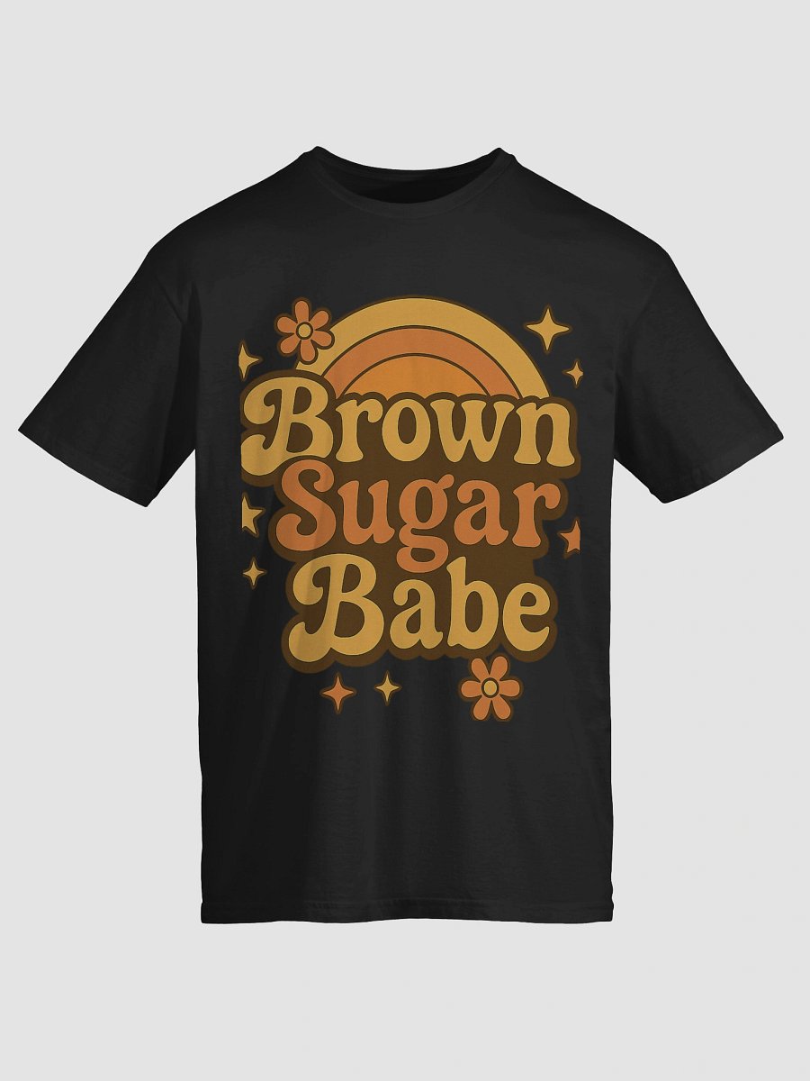 Retro Vibes 'Brown Sugar Babe' T-Shirt product image (30)