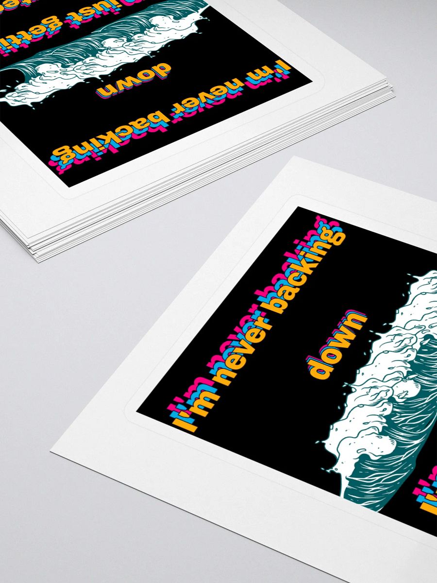 Never Backing Down product image (4)