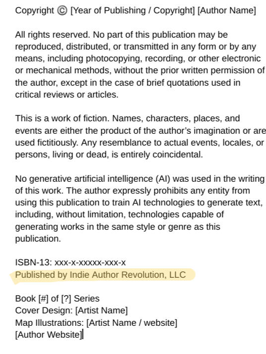 Indie Author Revolution's Assisted Self-Publishing Kit product image (2)