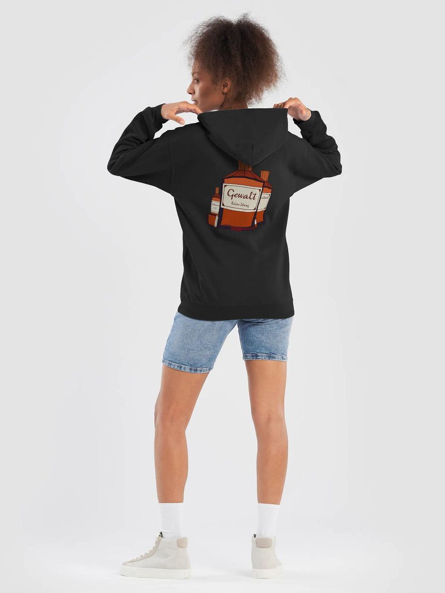 Gewalt ist keine Lösung Zipper-Hoodie product image (8)