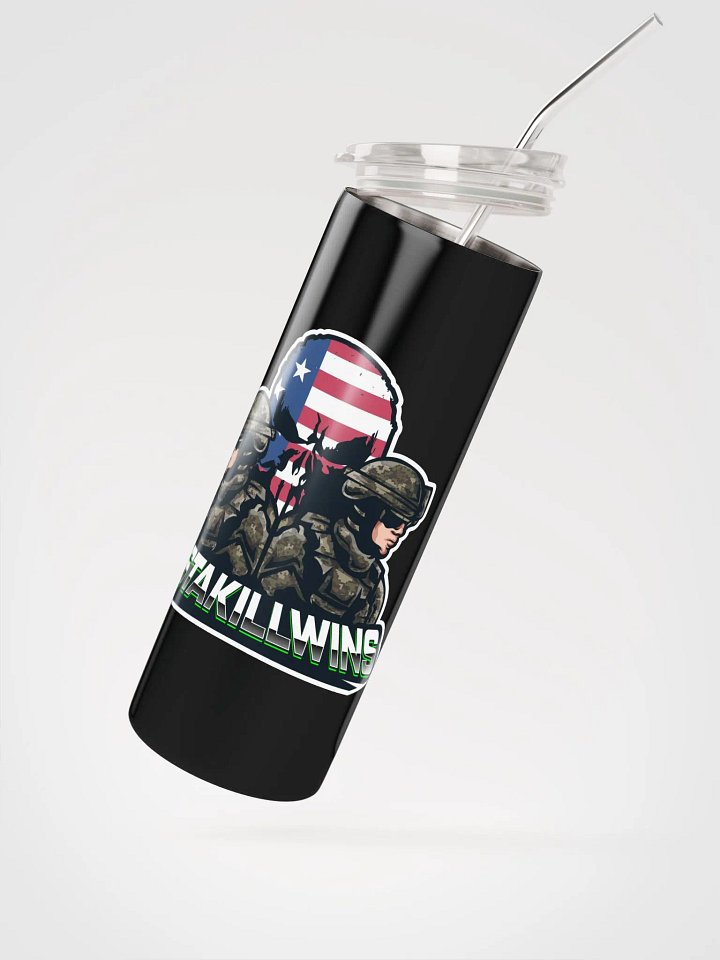 Patriotic Soldiers Stainless Steel Tumbler product image (2)