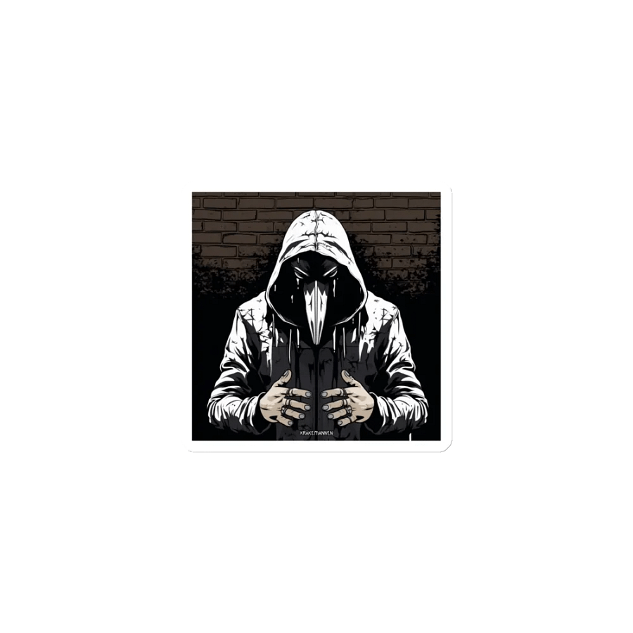 PREMIUM VINYL MAGNET ⚫️ Thought Storm product image (1)