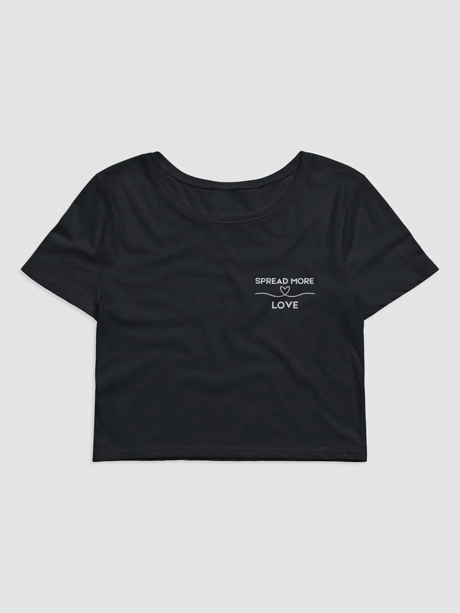 spread more love - CROP TOP ( WOMENS) product image (2)