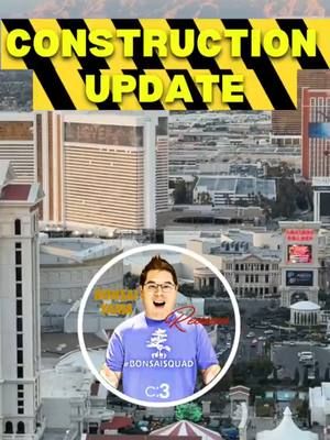 LAS VEGAS HARD ROCK 🎸 CONSTRUCTION 🚧 UPDATE #fyp #lasvegas #constructionlife 