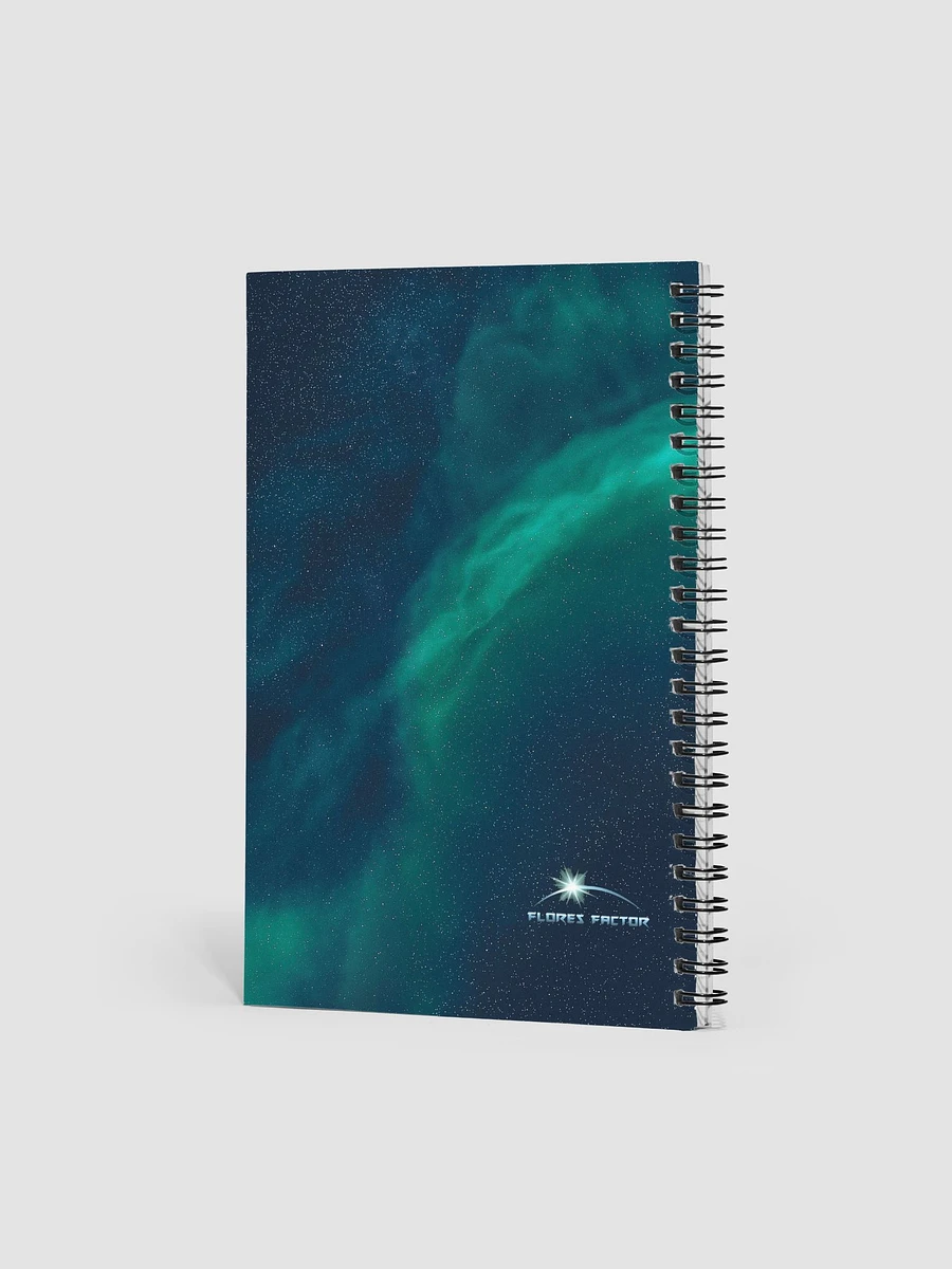 Factor Four Magazine Polar Lights Spiral Notebook product image (2)