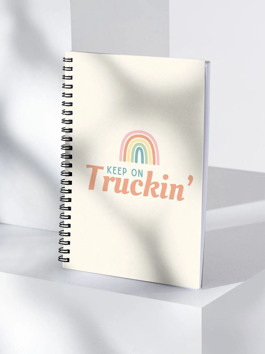 Keep On Truckin' Rainbow Notebook product image (4)