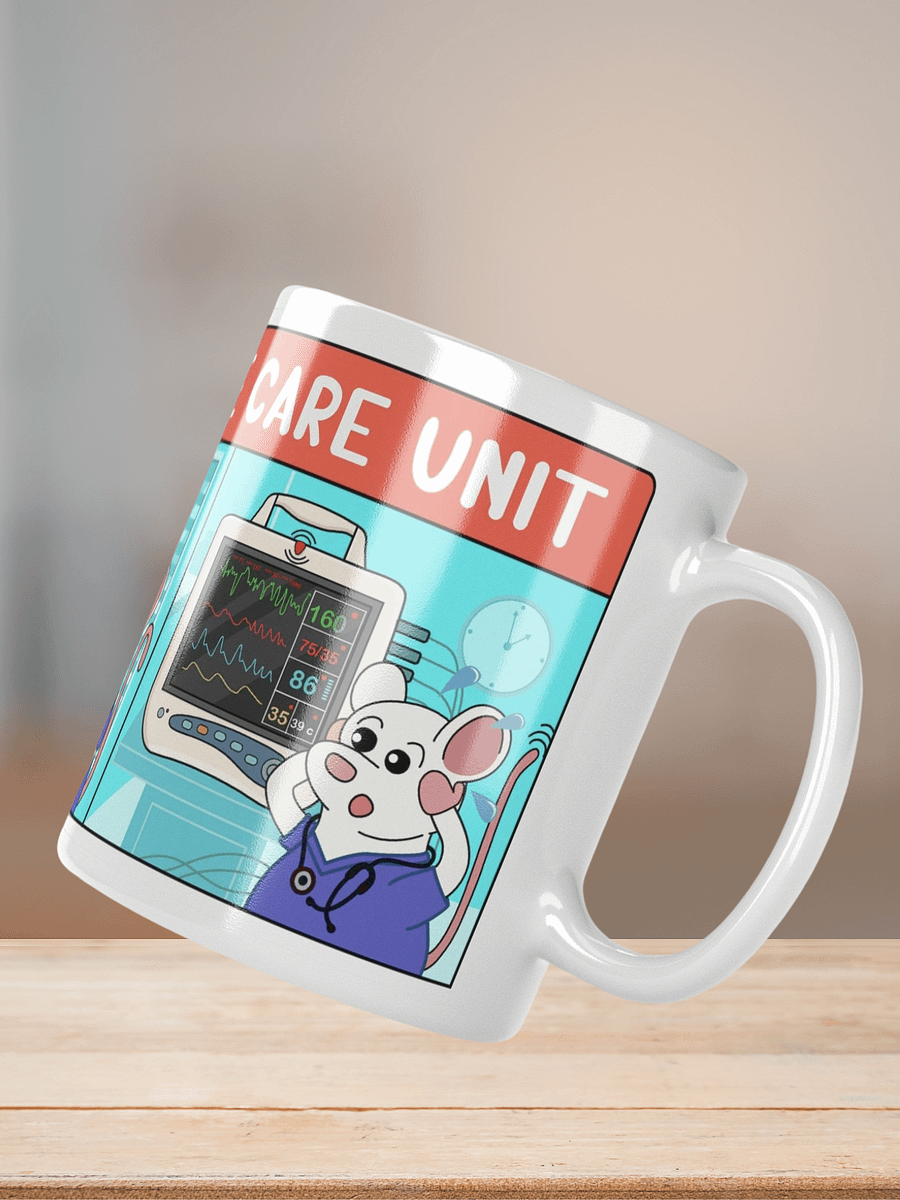 "ICU" Ceramic mug product image (4)