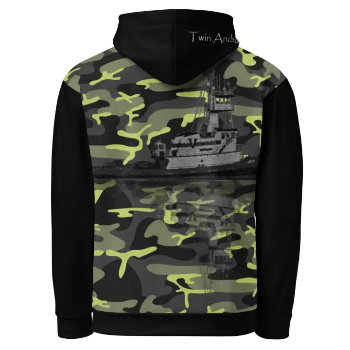 black & Green Hudson VB Reflection Hoodie product image (1)