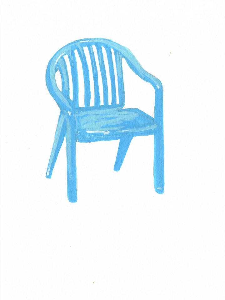 Blue Chair product image (1)