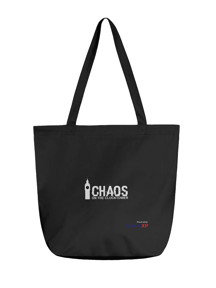 Chaos on the Clocktower Tote Bag product image (2)