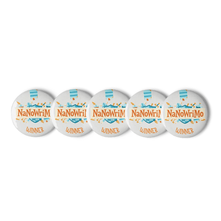 Winner Buttons - Set of 5 - 2.25″ product image (2)