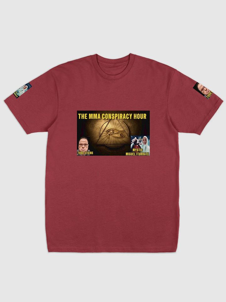 THE MMA CONSPIRACTY HOUR T-SHIRT (RED) product image (1)