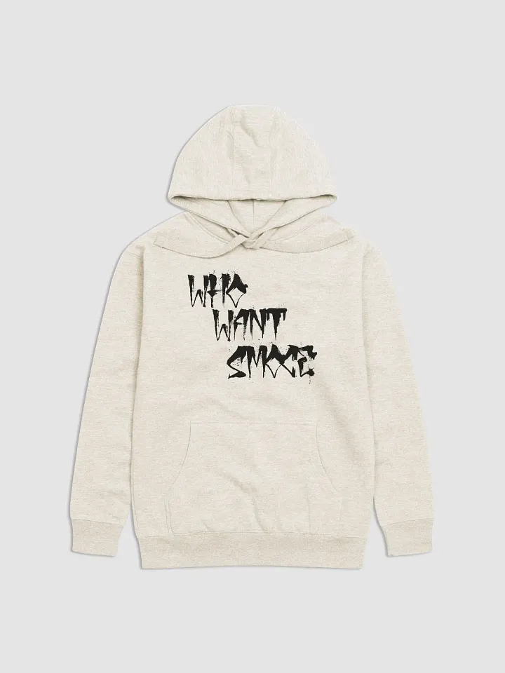 Who Want SmoCe Black Text Hoodie product image (7)
