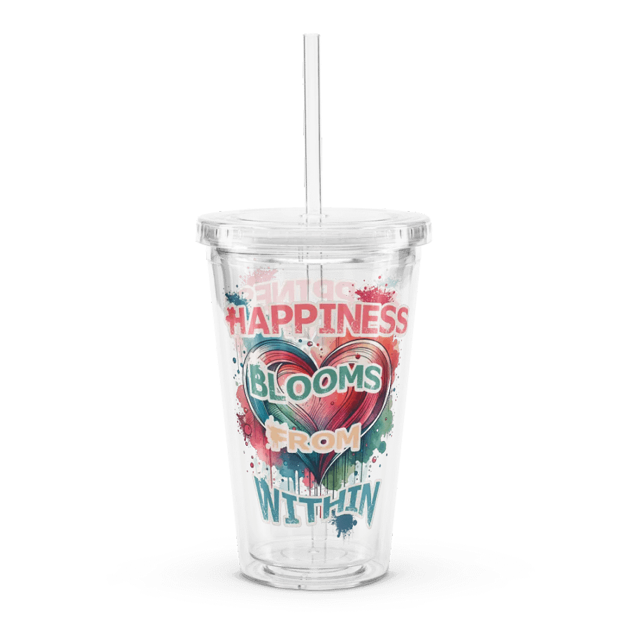 Blooming Happiness Double Wall Tumbler product image (4)