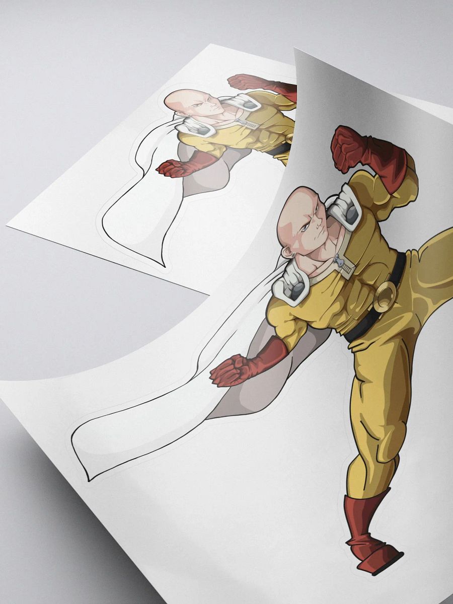 Cosplay as Saitama sticker. product image (4)