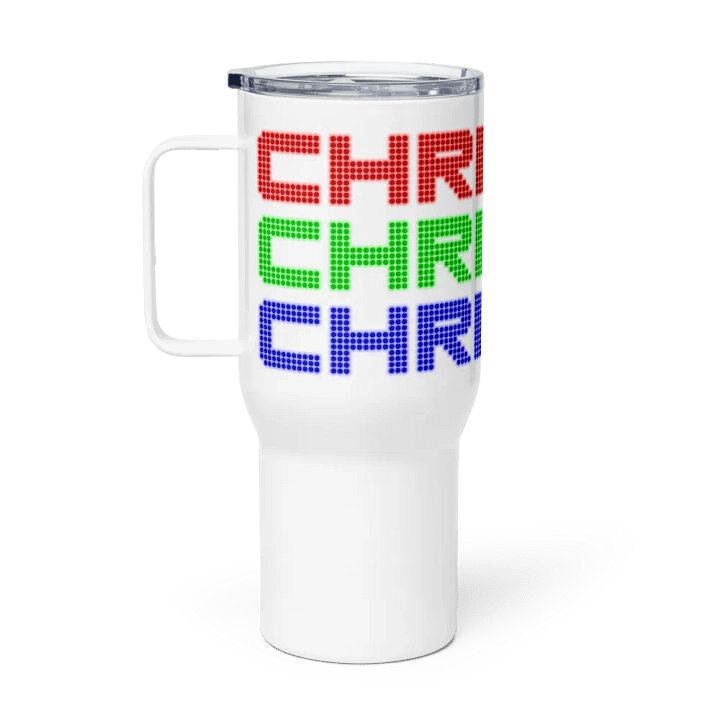 Dots Travel Mug - ChrisMCR product image (1)