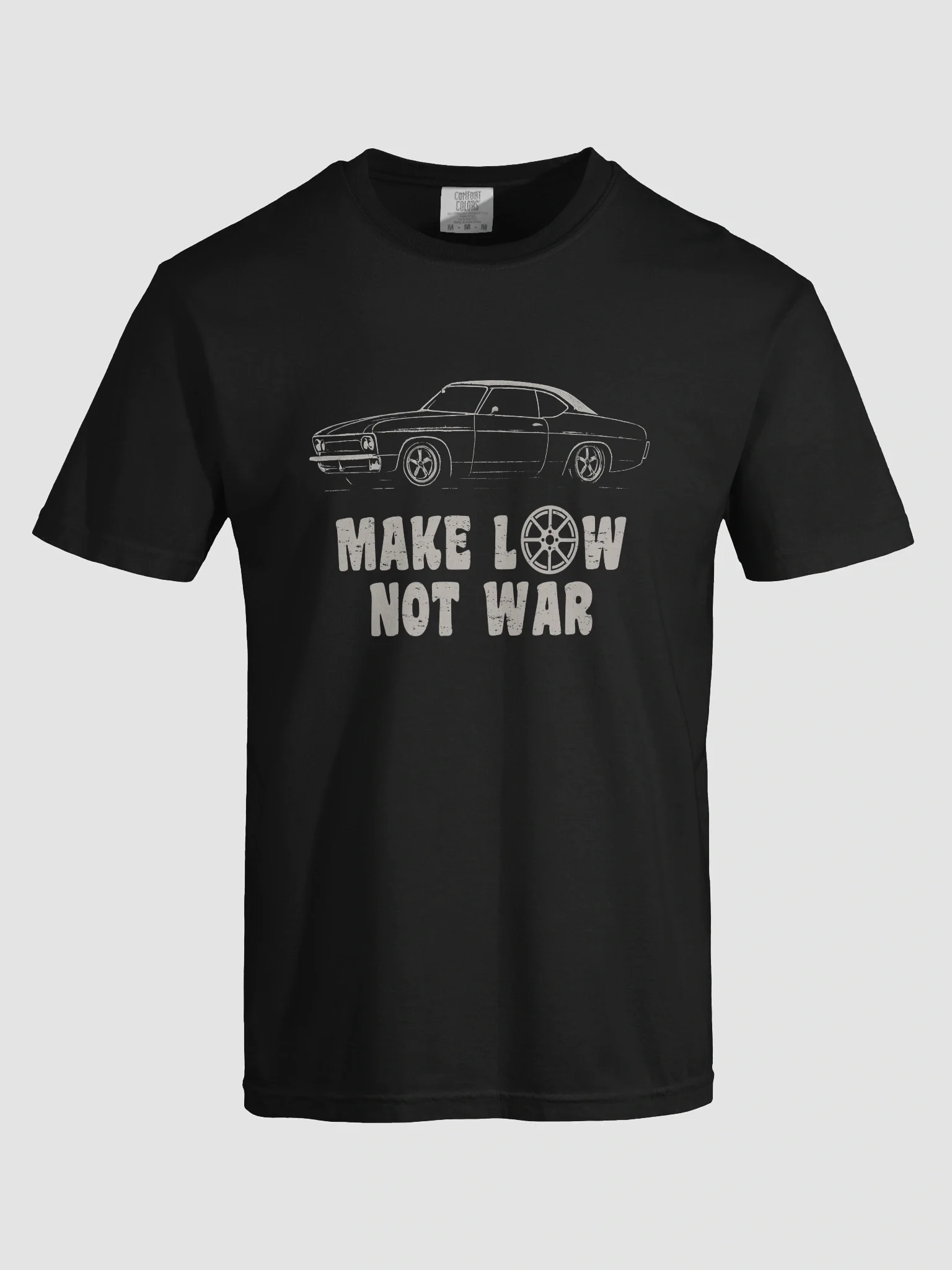 Make Low Not War Relaxed Fit Unisex T-Shirt product image (4)