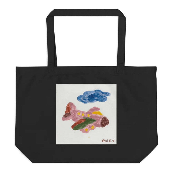 Kid Airplane (Econscious Organic Cotton Tote) product image (1)