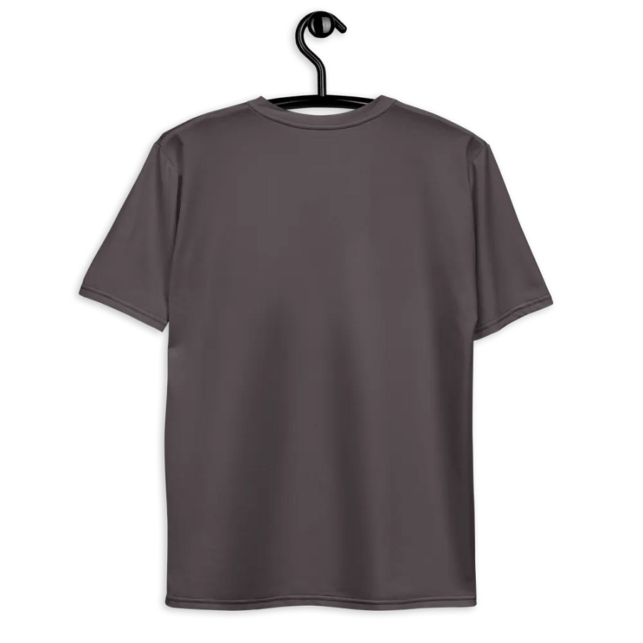 Plain Dark Brown True Summer Men's Crewneck Polyester Heavyweight Premium T-Shirt by Treasure Pie product image (9)
