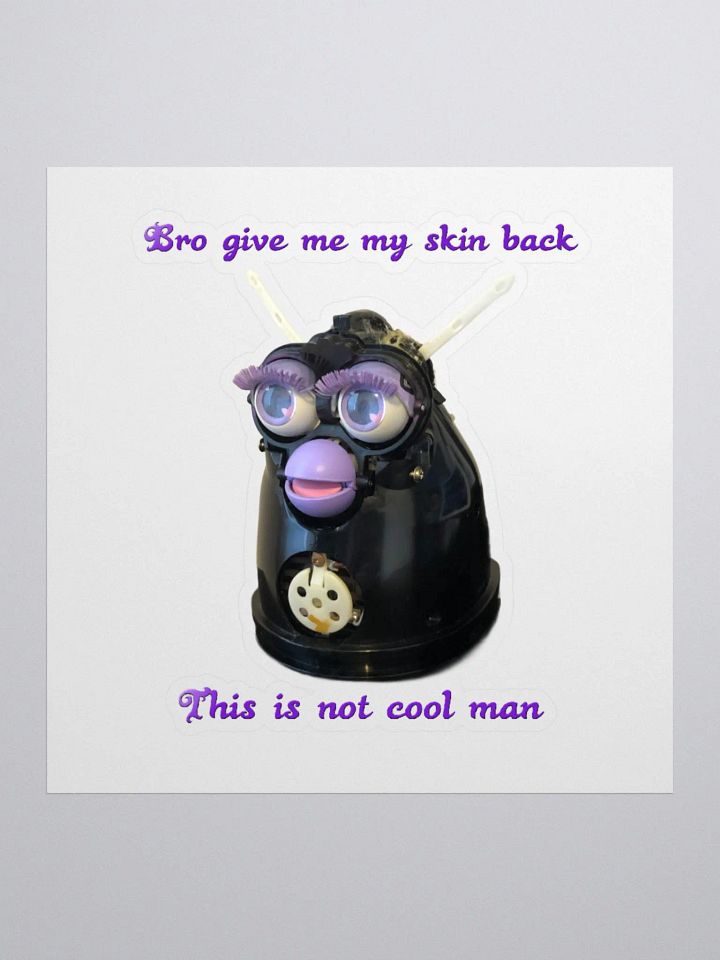 Not Cool Sticker product image (1)