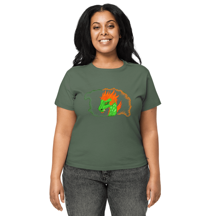 Dragon's Fire High-Waisted Tee product image (1)