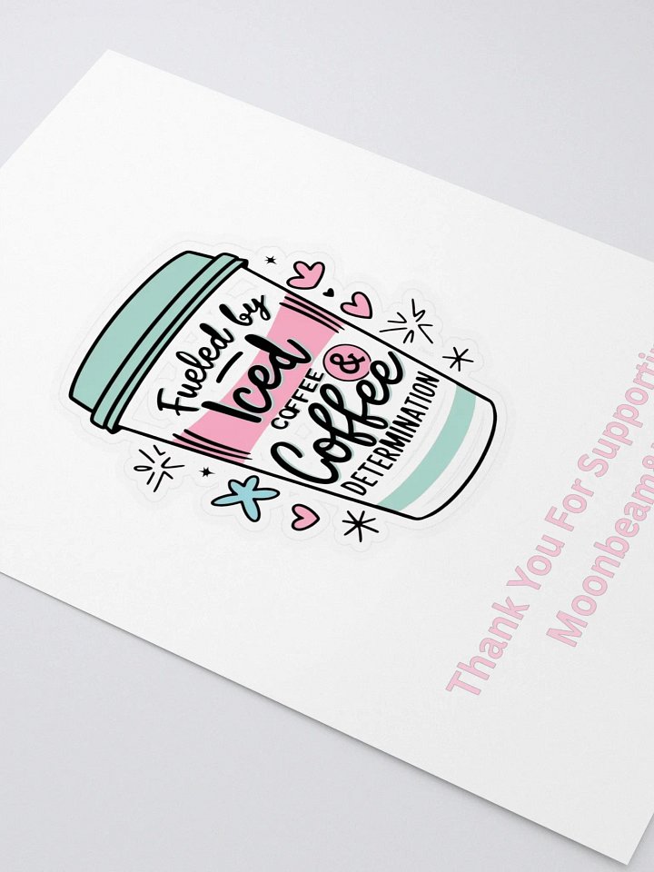 Iced Coffee Lover Sticker product image (2)