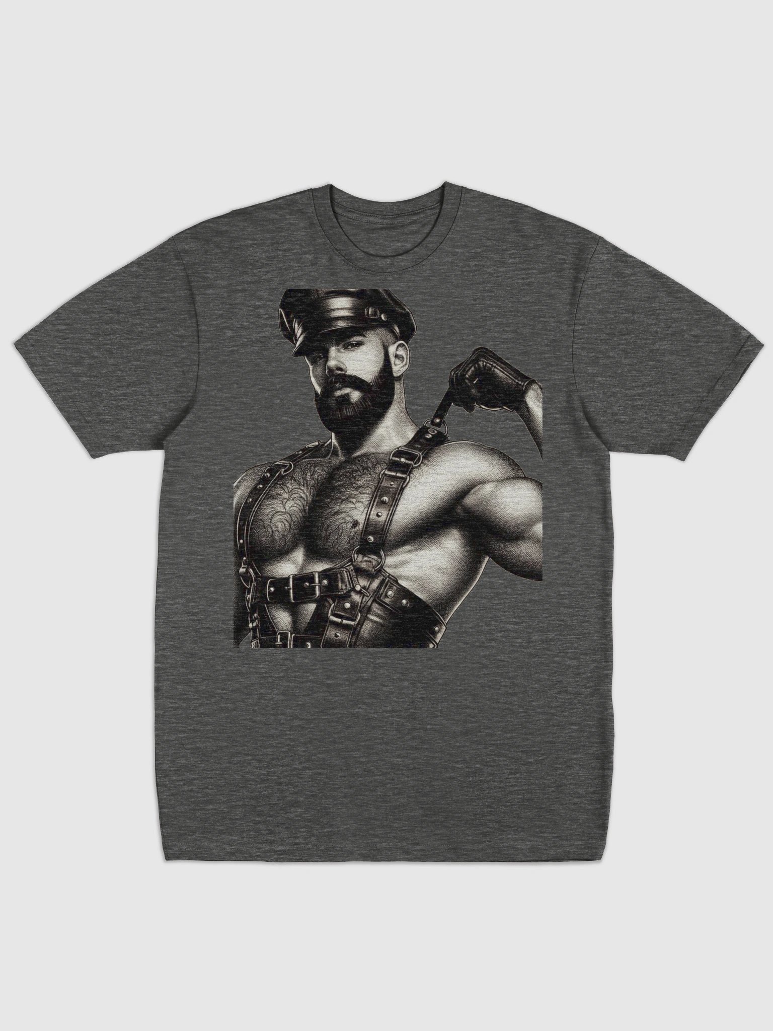 Gay Leather Bar Pride "King Daddy" Leather Bar San Francisco Pride Graphic Design Classic T Shirt product image (1)