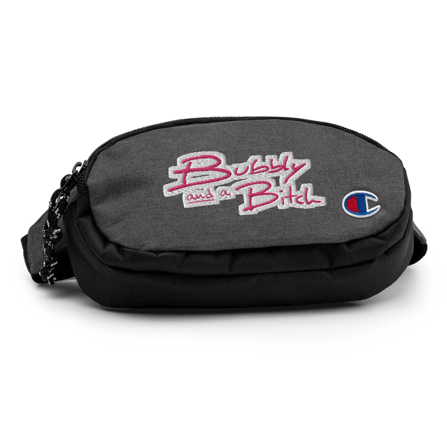 Bubbly and a B (pink bubble design) champion fanny pack product image (2)