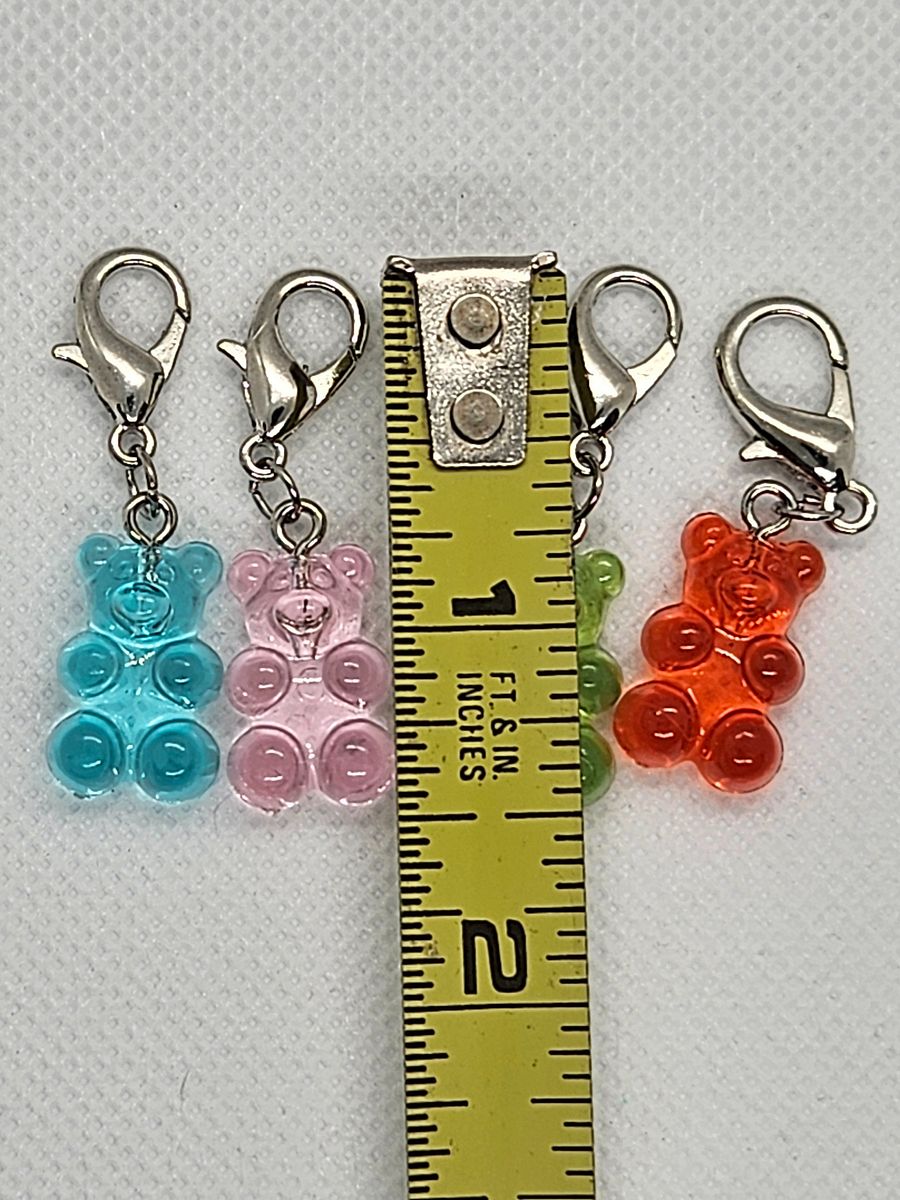 Gummy Bear Stitch Markers for crochet or knitting product image (4)