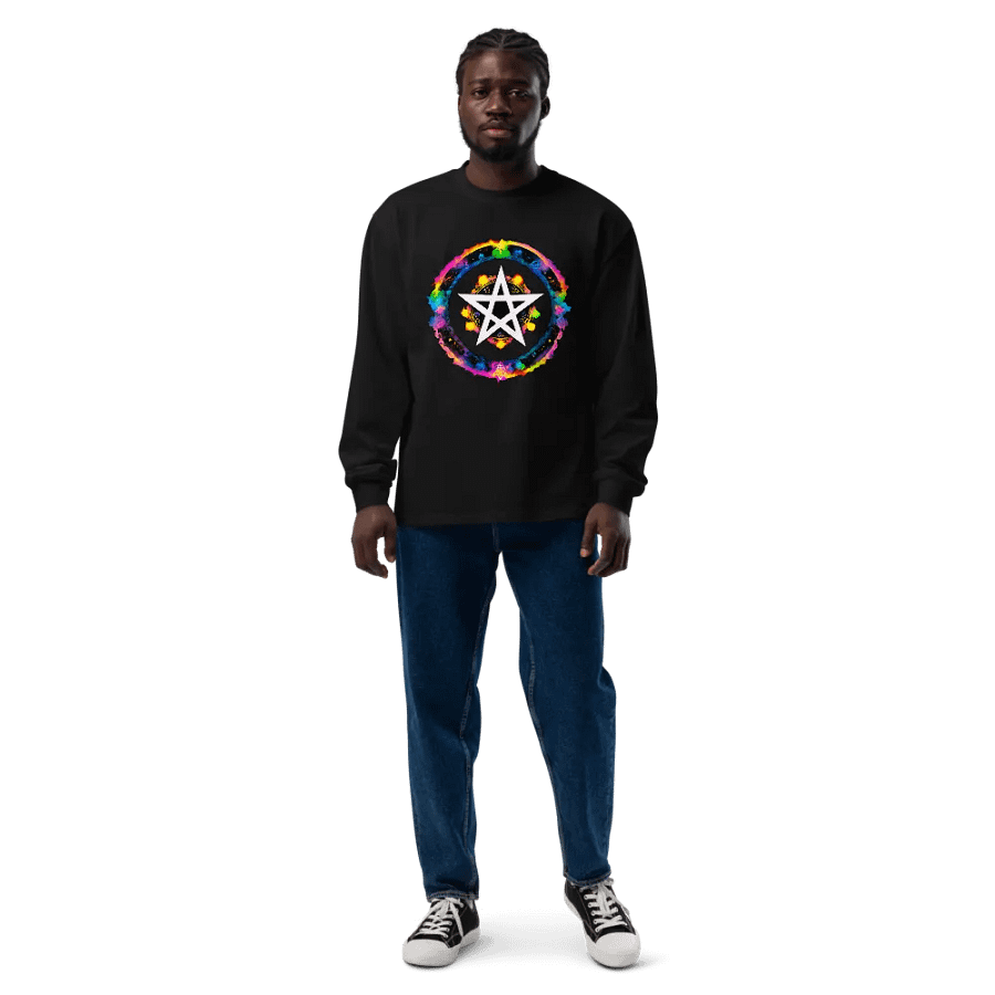 [Pentagram] Unisex Premium Heavyweight Long Sleeve Shirt product image (10)
