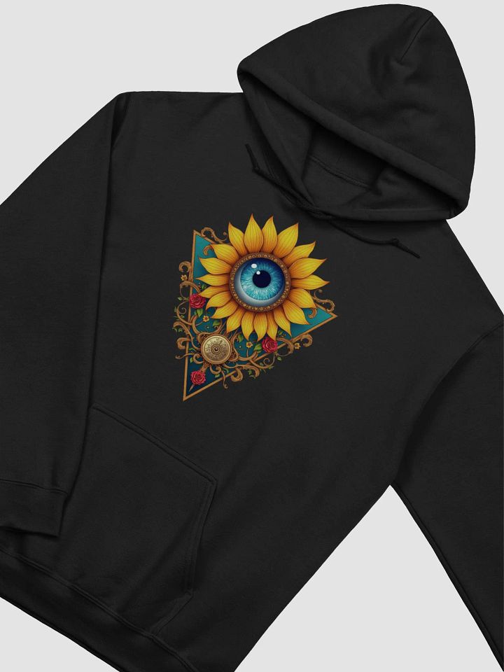Sunflower Third Eye Design - Mystical Floral Art product image (2)