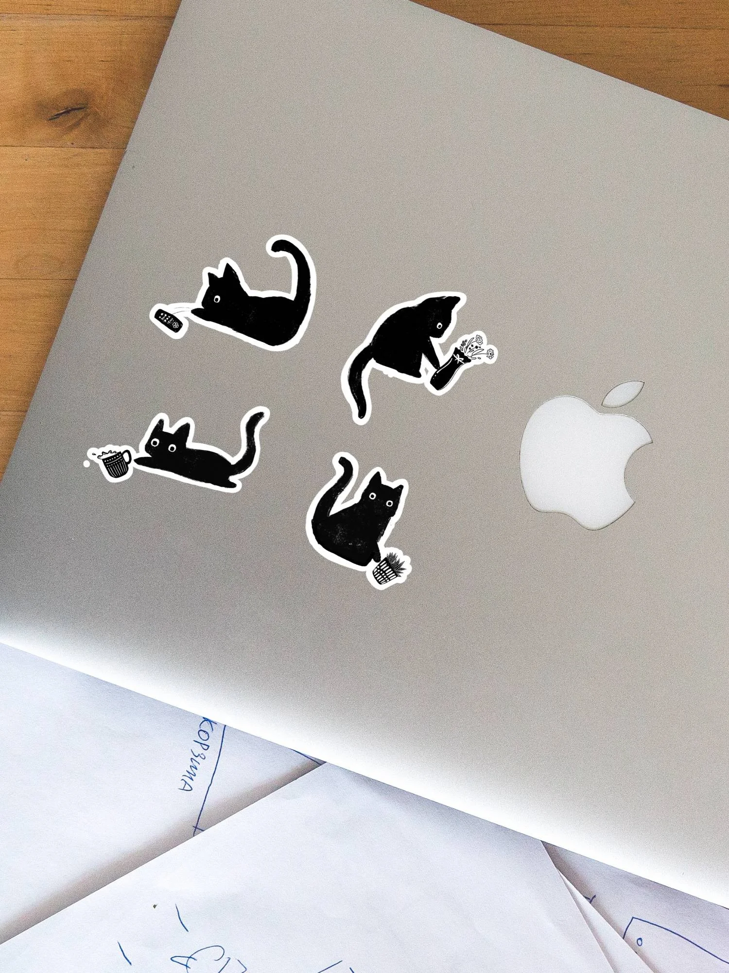 Bad Cats Knocking Stuff Over Stickers product image (3)