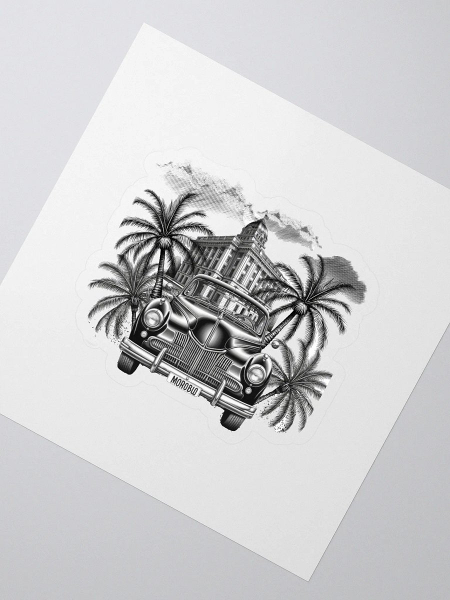 Vintage Car Kiss Cut Stickers product image (2)