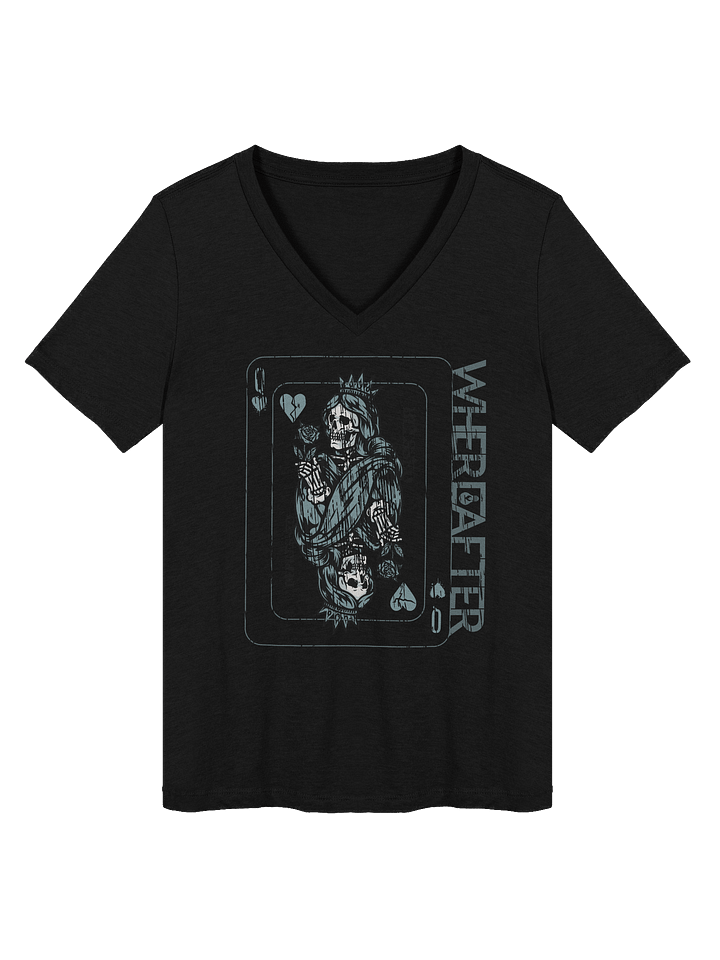 Queen of Hearts Women's V-Neck product image (1)
