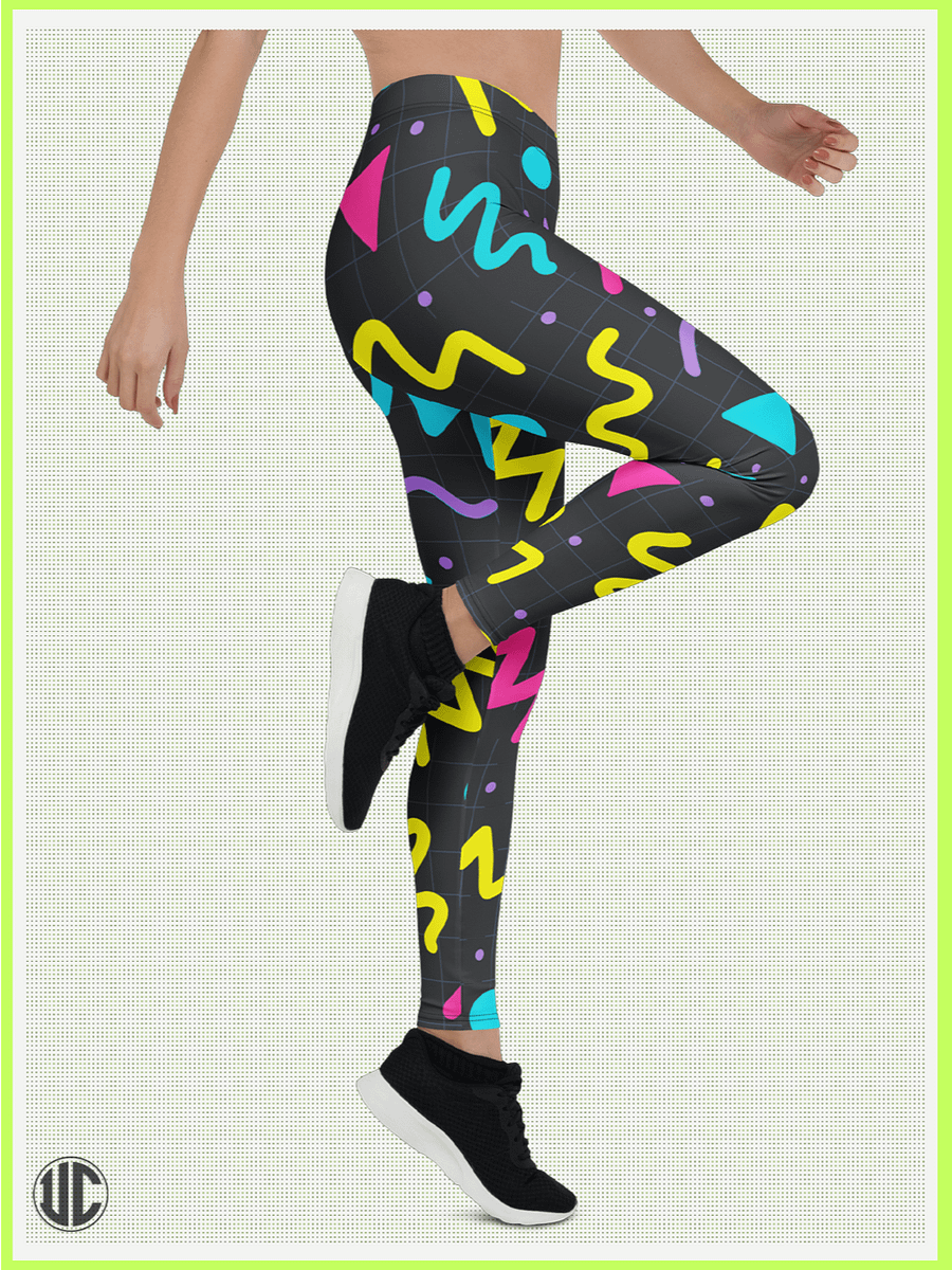 Memphis 80's Retro Core – Women’s Leggings product image (3)