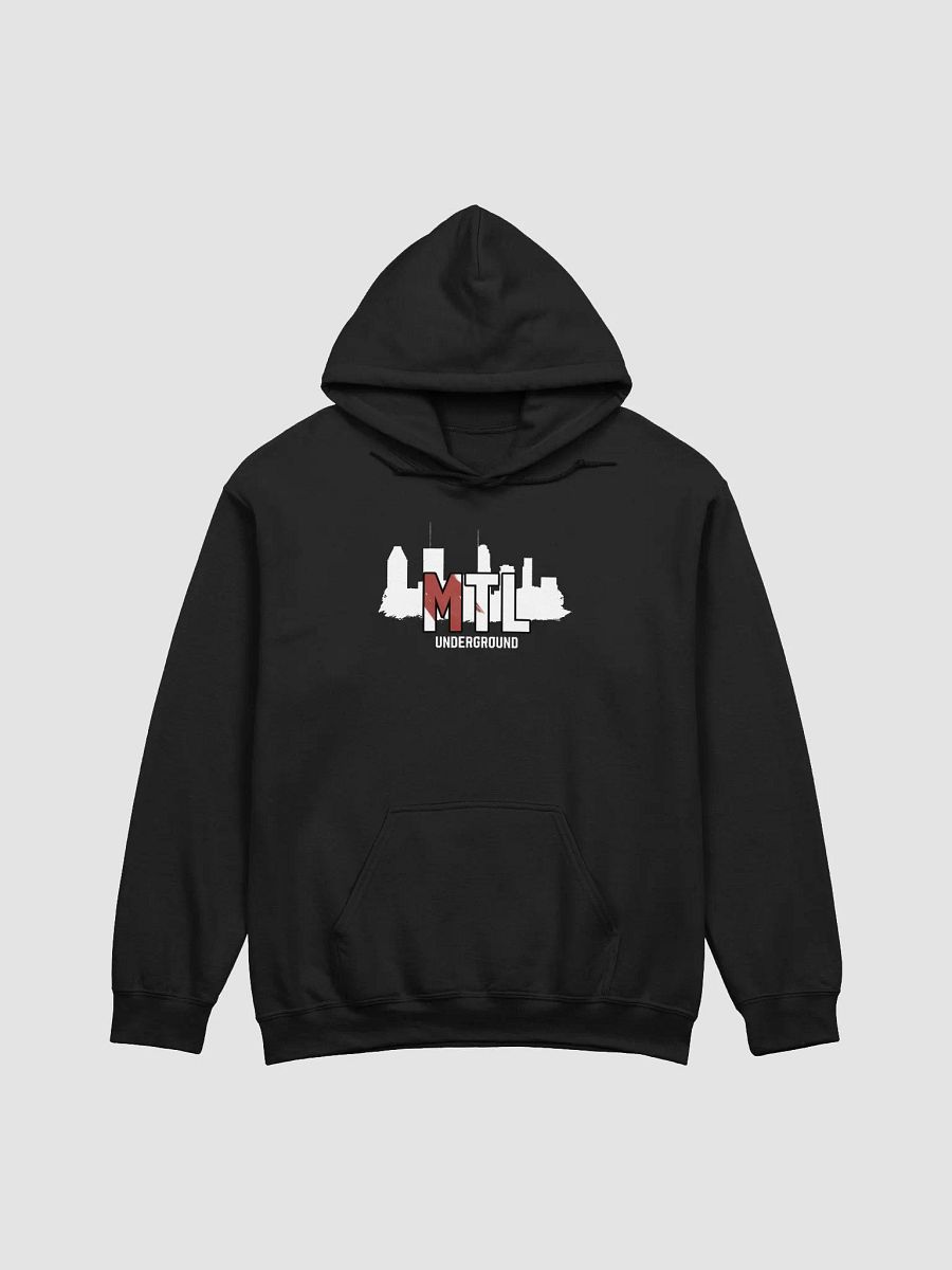 MTL Underground Hoodie (White Logo) product image (1)